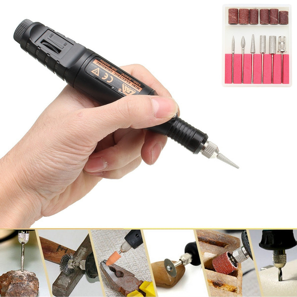 DIY Electric Engraving Tool Engraver Carved Pen for Jewelry Metal Glass  Wood Crafts
